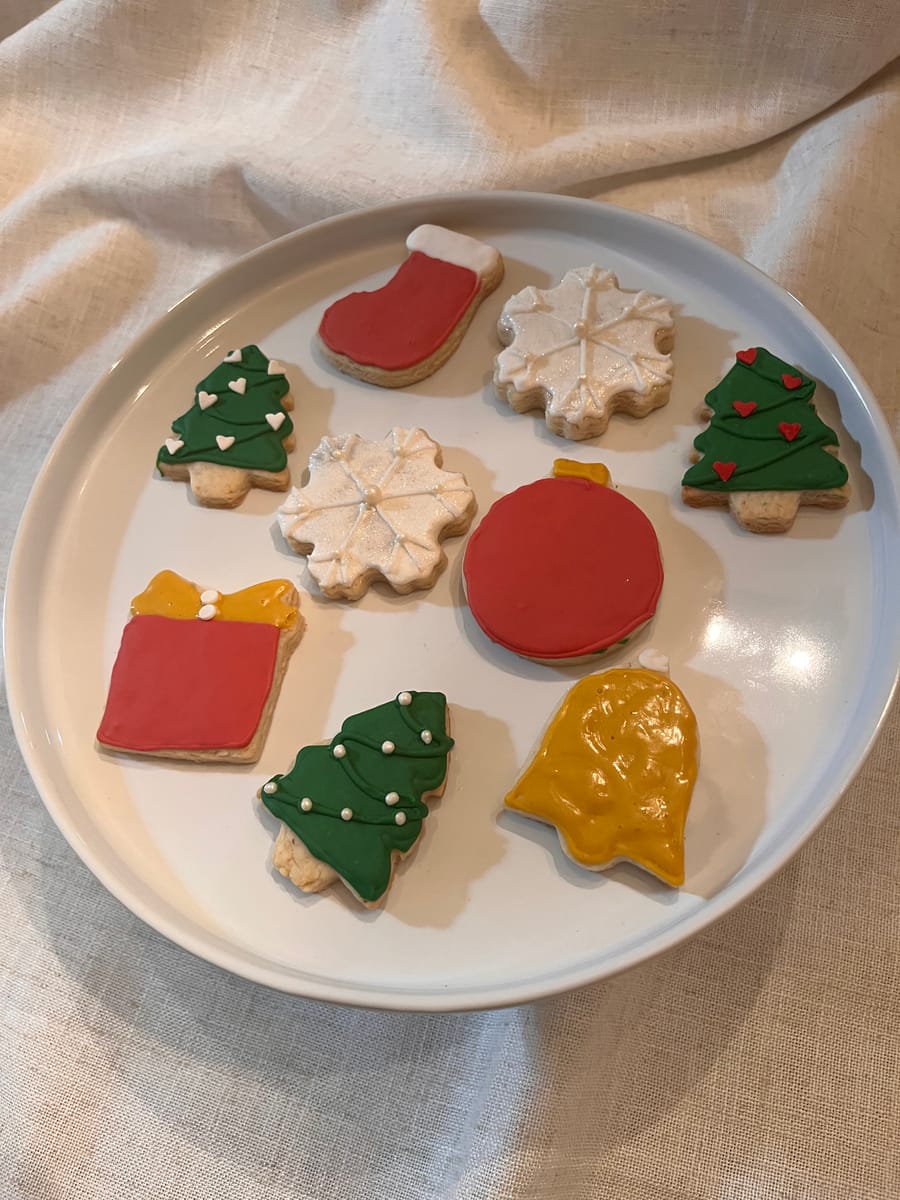 Christmas sugar cookies