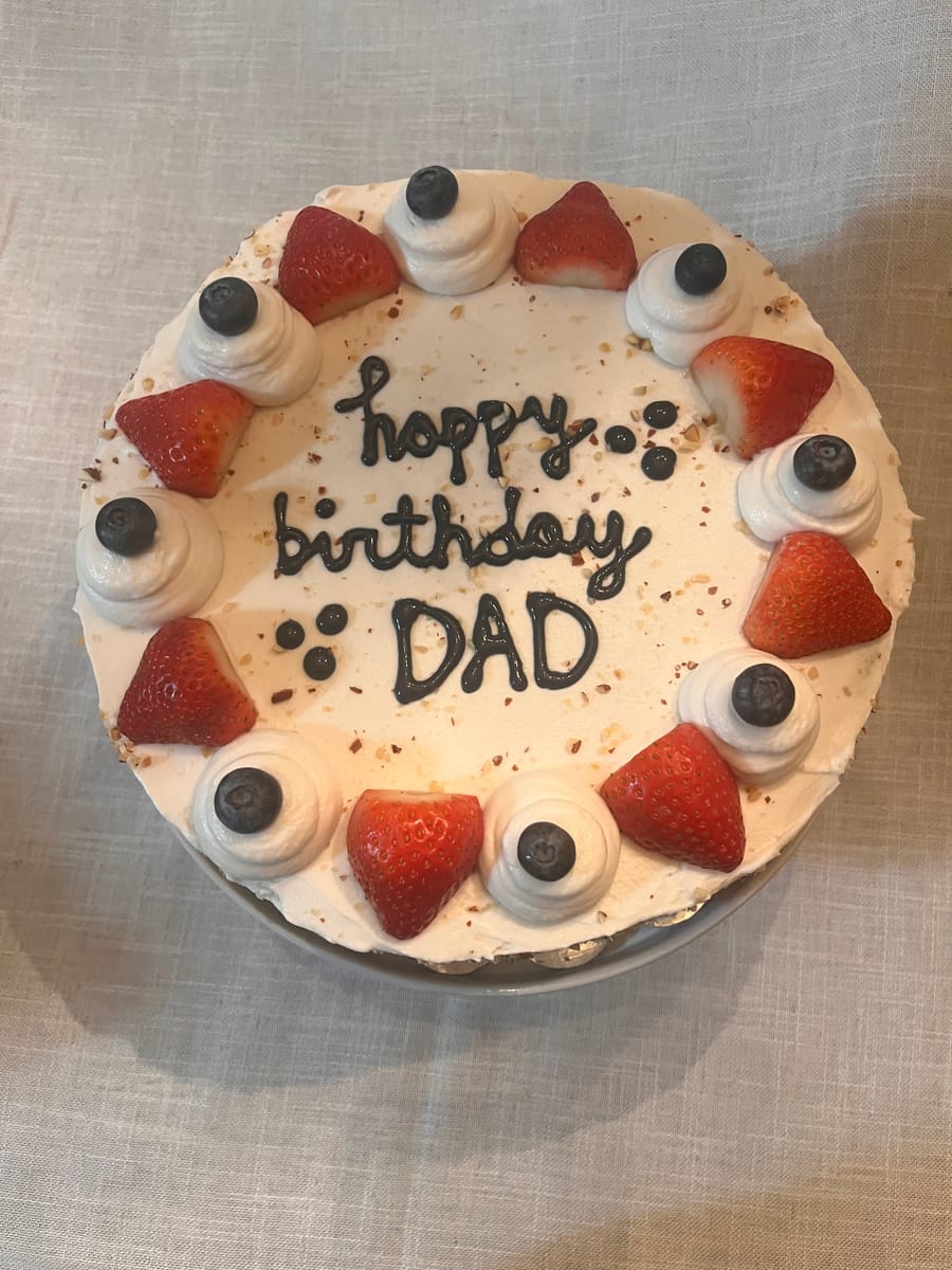 Happy birthday, Dad