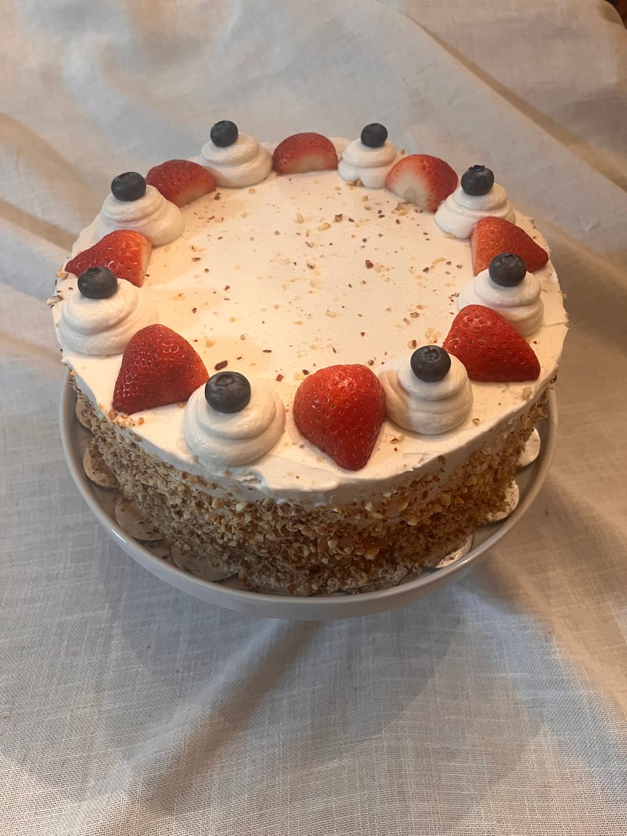 Strawberries and cream